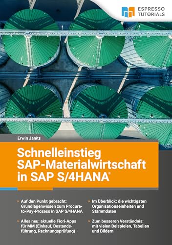 Schnelleinstieg SAP-Materialwirtschaft in SAP S/4HANA von Espresso Tutorials