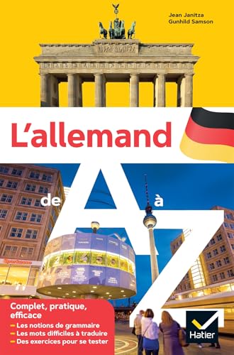 L'allemand de A à Z: Grammaire, conjugaison & difficultés von HATIER