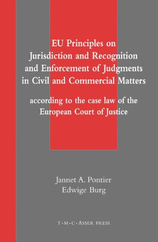 EU Principles on Jurisdiction and Recognition and Enforcement of Judgments in Civil and Commercial Matters von Asser Press