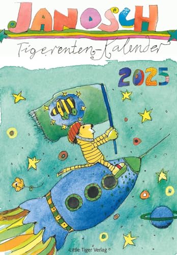Janosch Tigerentenkalender 2025: mit Dezemberblatt als Adventskalender