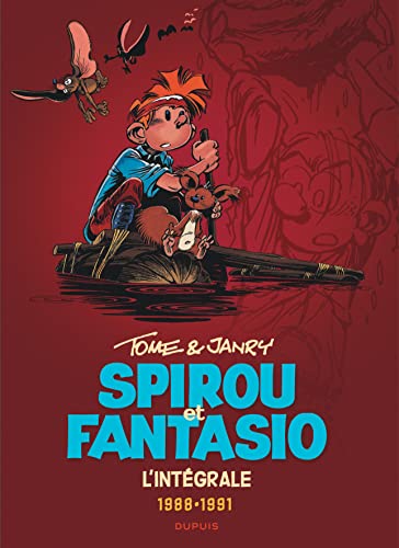 Spirou et Fantasio - L'intégrale - Tome 15 - Tome & Janry 1988-1991: La Frousse aux trousses ; La vallée des bannis ; Spirou et Fantasio à Moscou ; Vito la déveine