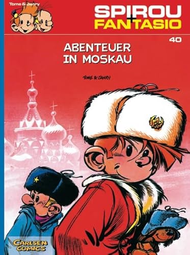 Spirou und Fantasio 40: Abenteuer in Moskau: Spannende Abenteuer für Mädchen und Jungen ab 8 (40) von Carlsen Verlag GmbH