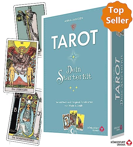 TAROT - Dein Starterkit: 78 Karten mit Buch (Tarotkarten legen lernen, Tarotkarten mit Buch für Anfänger) TAROT - Dein Starterkit: 78 Karten mit Buch (Tarotkarten legen lernen, Tarotkarten mit Buch für Anfänger)