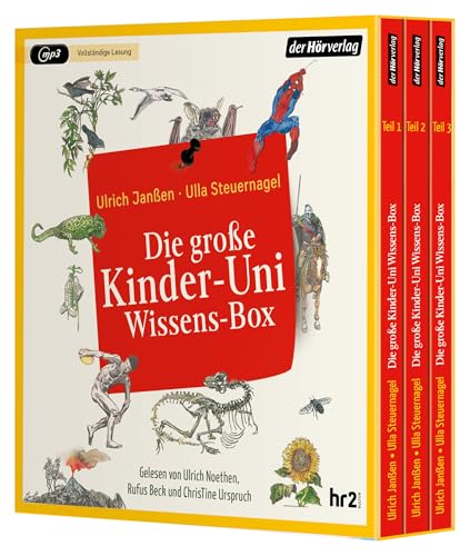 Die große Kinder-Uni Wissens-Box von DER HÖRVERLAG