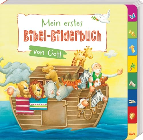 Mein erstes Bibel-Bilderbuch von Gott (Pappbilderbücher mit Griffregister) von Butzon & Bercker