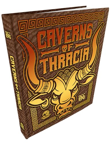 The Caverns of Thracia (DCC RPG) Minotaur Hide Cover von Goodman Games