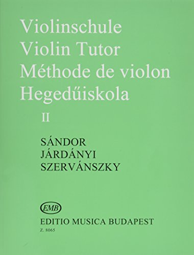 Violinschule - Violin Tutor II von Editio Musica Budapest