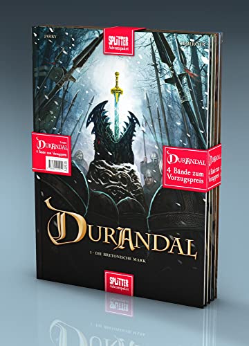 Durandal Adventspaket: Band 1 - 4 zum Sonderpreis: Die komplette Dark-Fantasy-Serie um das legendäre Schwert Durandal Adventspaket: Band 1 - 4 zum Sonderpreis: Die komplette Dark-Fantasy-Serie um das legendäre Schwert von Splitter Verlag