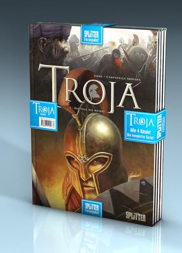 Troja Ferienpaket: Band 1 – 4: Alle Bände der Fantasy-Adaption des Mythos um Achilles' Krieg gegen Troja in einem Paket! Troja Ferienpaket: Band 1 – 4: Alle Bände der Fantasy-Adaption des Mythos um Achilles' Krieg gegen Troja in einem Paket!
