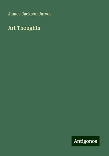 Art Thoughts von Antigonos Verlag