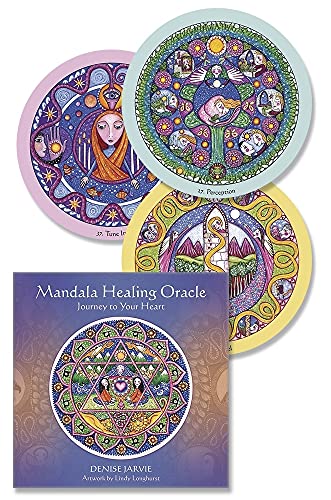 Mandala Healing Oracle Cards: Journey to Your Heart von Llewellyn Worldwide Ltd