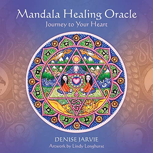 Mandala Healing Oracle: Journey to Your Heart von Blue Angel Gallery