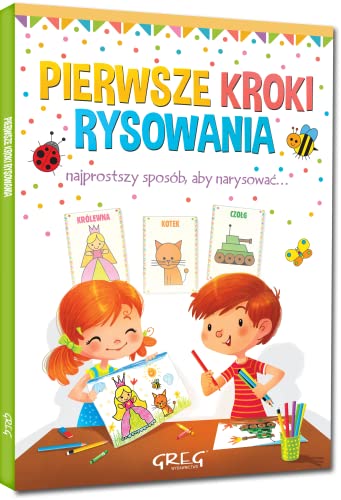 Pierwsze kroki rysowania: Najprostszy sposób, aby narysować… (MALOWANKI Z KOLOROWYM WZOREM)