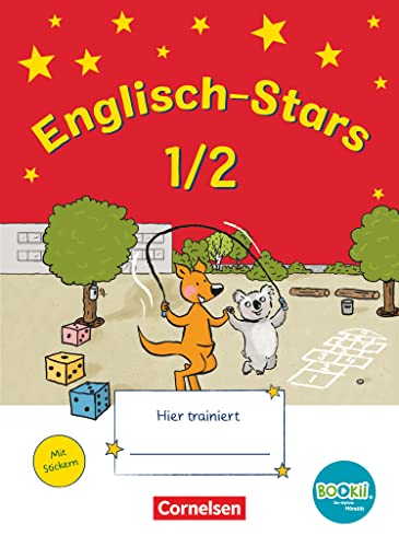 Englisch-Stars - BOOKii-Ausgabe - 1./2. Schuljahr: Übungsheft - Mit Lösungen Englisch-Stars - BOOKii-Ausgabe - 1./2. Schuljahr: Übungsheft - Mit Lösungen
