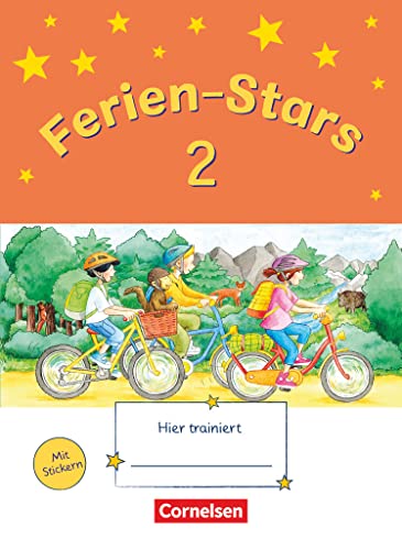 Ferien-Stars - 2. Schuljahr: Übungsheft - Mit Lösungen von Oldenbourg Schulbuchverl.