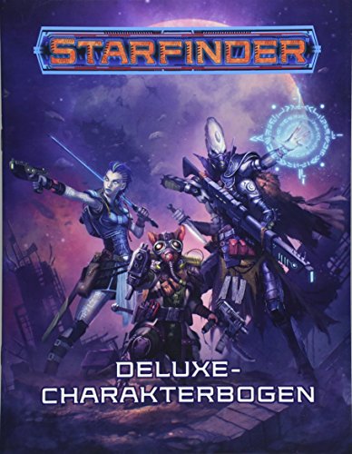 Starfinder Deluxe-Charakterbogen (Starfinder: Zubehör) von Das Schwarze Auge
