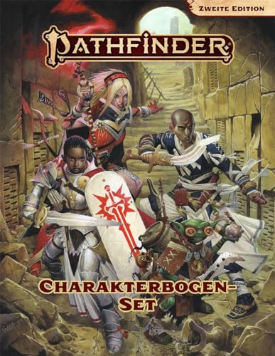 Pathfinder 2 - Charakterbogenset (Pathfinder Zubehör) von Das Schwarze Auge