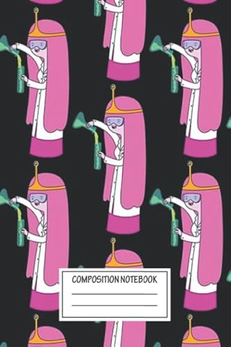 Notebook: Princess Bubblegum Wide Ruled , Journal for Writing, Size 6" x 9", 110 Pages