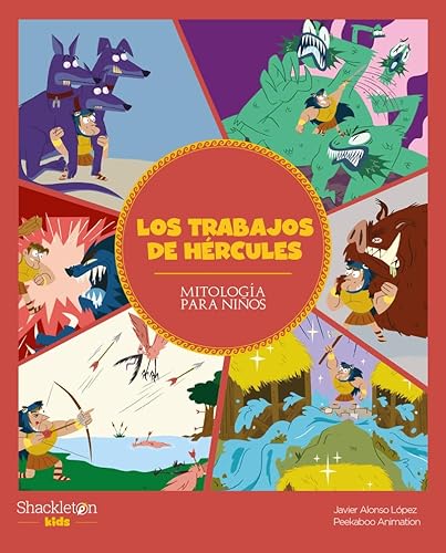 Los trabajos de Hércules: Las mejores historias de la mitología griega y romana, convertidas en preciosos cuentos para niños. (Mitología para niños, Band 2) von Shackleton books
