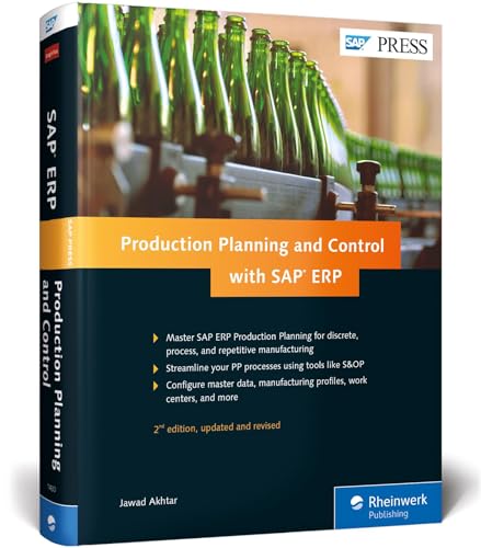 Production Planning and Control with SAP ERP (SAP PRESS: englisch) von Rheinwerk Verlag GmbH