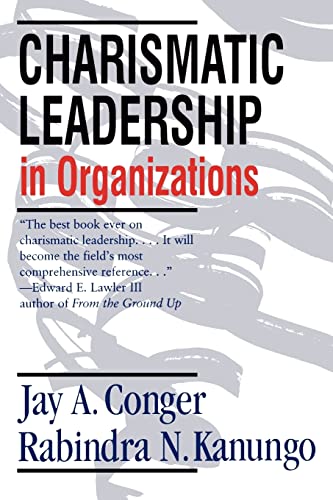 Charismatic Leadership in Organizations (Southeastern United States) von Sage Publications