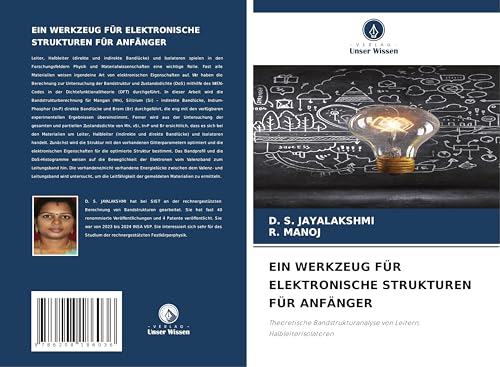 EIN WERKZEUG FÜR ELEKTRONISCHE STRUKTUREN FÜR ANFÄNGER: Theoretische Bandstrukturanalyse von Leitern, Halbleiterisolatoren