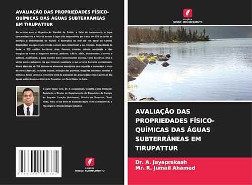 AVALIAÇÃO DAS PROPRIEDADES FÍSICO-QUÍMICAS DAS ÁGUAS SUBTERRÂNEAS EM TIRUPATTUR