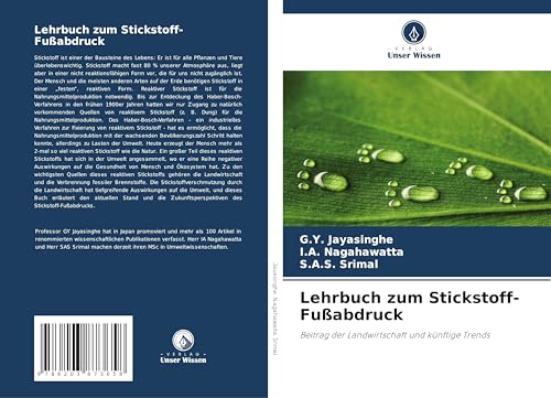 Lehrbuch zum Stickstoff-Fußabdruck: Beitrag der Landwirtschaft und künftige Trends von Verlag Unser Wissen