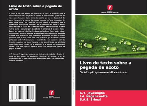 Livro de texto sobre a pegada de azoto: Contribuição agrícola e tendências futuras von Edições Nosso Conhecimento