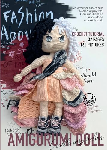 Amigurumi Doll - Cruella inspired crochet pattern 2 Amigurumi Doll - Cruella inspired crochet pattern 2 von BOOKELIS