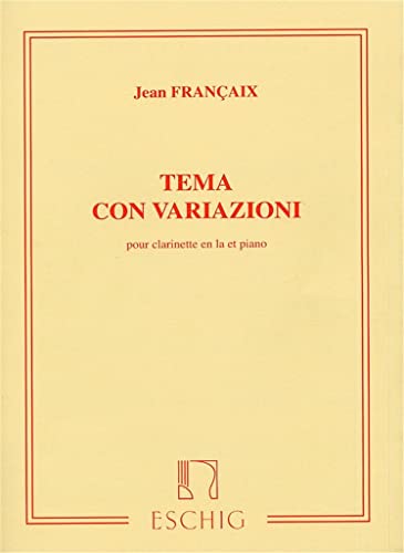 TEMA CON VARIAZIONI CLARINETTE