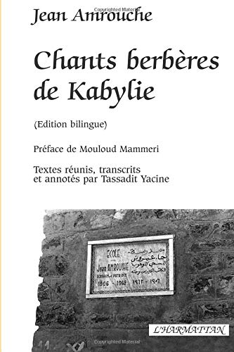 Chants berbères de Kabylie von Editions L'Harmattan