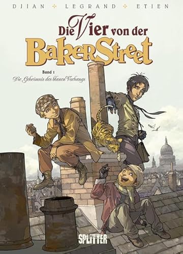 Die Vier von der Baker Street. Band 1: Das Geheimnis des blauen Vorhangs