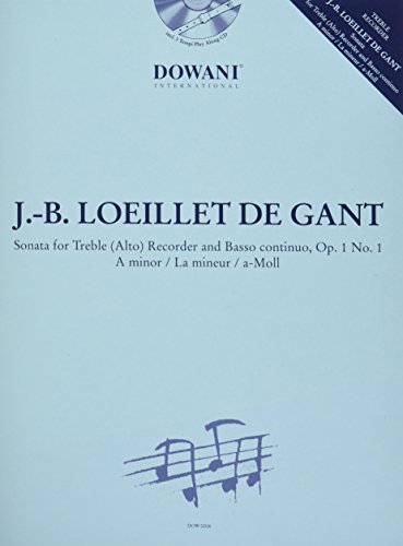 Sonata for Treble (Alto) Recorder and B. c. von Dowani
