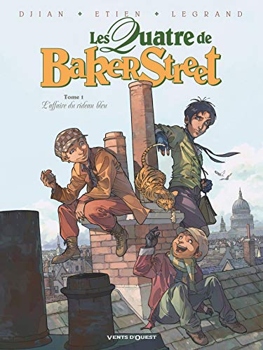 Les Quatre de Baker Street 1/L'affaire du rideau bleu von VENTS D'OUEST