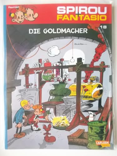 Spirou und Fantasio 18: Die Goldmacher: Spannende Abenteuer für Mädchen und Jungen ab 8 (18) von Carlsen Verlag GmbH