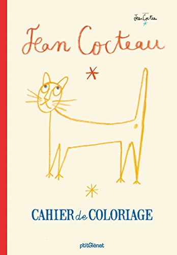 Cahier de coloriage Jean Cocteau von GLENAT JEUNESSE