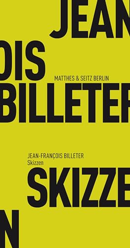 Skizzen (Fröhliche Wissenschaft) von Matthes & Seitz Verlag
