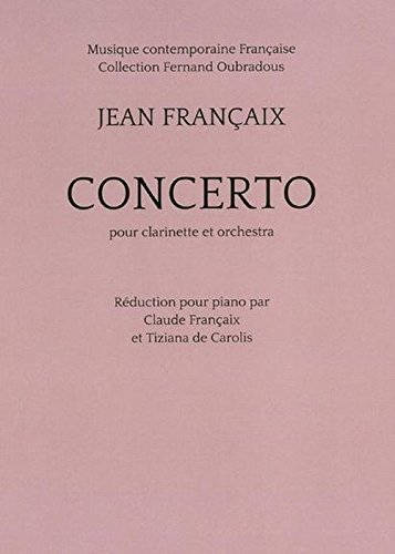 Concerto For Clarinet (Piano Reduction). von Alphonse Leduc