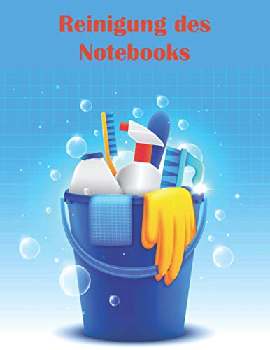 Reinigung des Notebooks: Das ideale Notebook für die Überwachung der Reinigung Ihrer Räumlichkeiten und Gebäude.