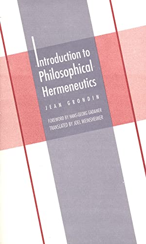 Introduction to Philosophical Hermeneutics (Yale Studies in Hermeneutics) von Yale University Press