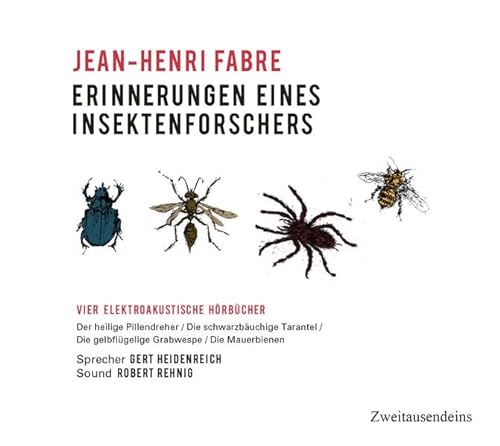 Erinnerungen eines Insektenforschers: Der heilige Pillendreher / Die schwarzbäuchige Tarantel / Die gelbflügelige Grabwespe / Die Mauerbienen