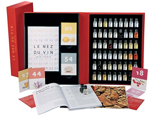 Le Nez du Vin : 54 arômes, collection complète en français (coffret)