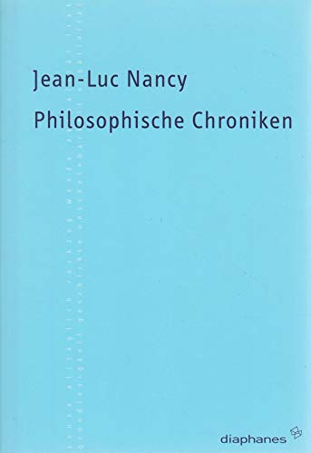 Philosophische Chroniken (TransPositionen)