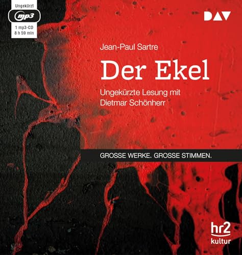 Der Ekel: Ungekürzte Lesung mit Dietmar Schönherr (1 mp3-CD)