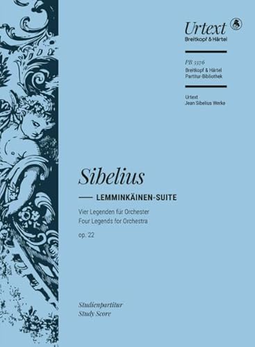 Lemminkäinen-Suite op. 22 - Studienpartitur (PB 5576)