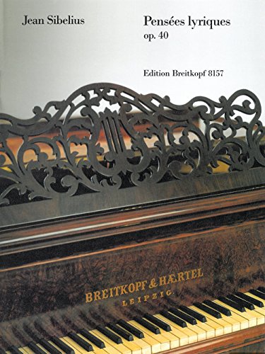 Pensées lyriques op. 40 für Klavier - Breitkopf Urtext (EB 8157) von Breitkopf & Härtel