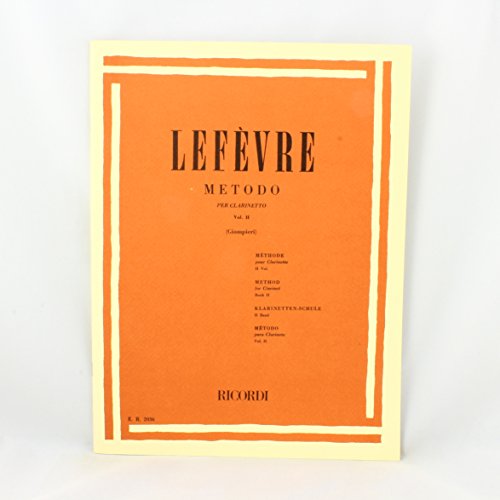 Metodo Per Clarinetto - Vol. II. Partitur (CLARINETTE)