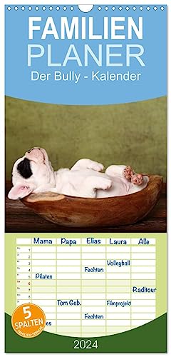 Familienplaner 2024 - Der Bully - Kalender Familienplaner hoch mit 5 Spalten (Wandkalender, 21 cm x 45 cm) CALVENDO