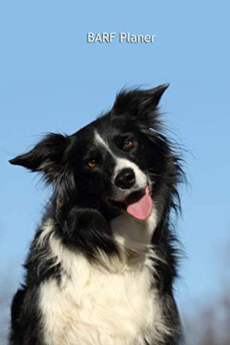 BARF Planer: für Deinen Border Collie - mit Vorlagen zum eintragen der Mahlzeiten, Softcover, 120Seiten, 6x9"